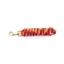 KM Elite 7Ft Double Braid Cotton Leadrope - Orange Fleck
